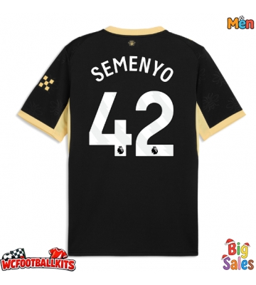 Manchester City Antoine Semenyo #42 Replica Away Stadium Shirt 2026-27 Short Sleeve